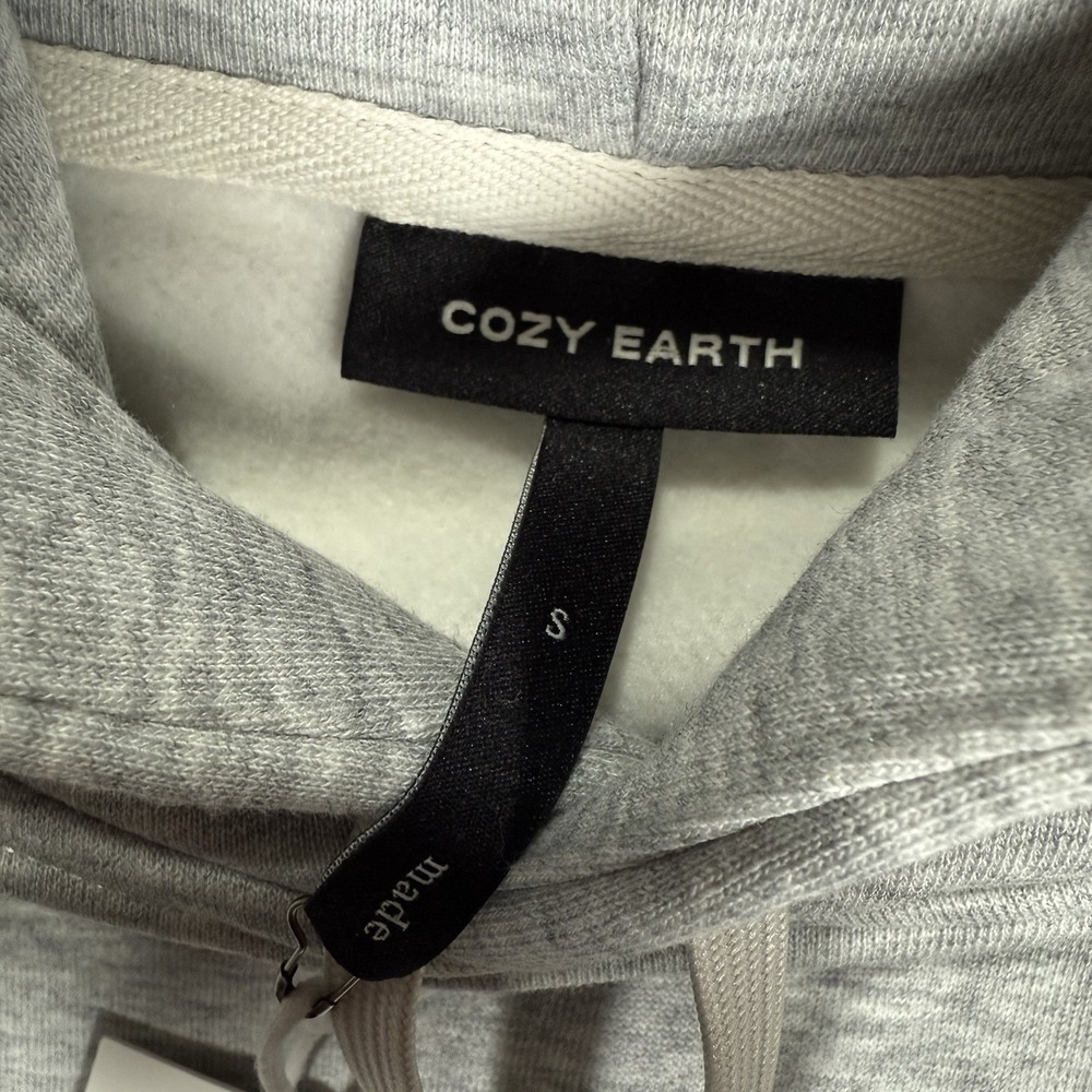 NWT Cozy Earth CityScape 2.0 Oversized Hoodie Sweatshirt Size Small Gray - Picture 5 of 9